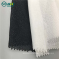 Chinese wholesale 100% polyester fabric material woven fusible elastic interlining two way stretch circular knitted interlining